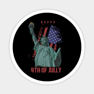 happy 4th of july Magnet